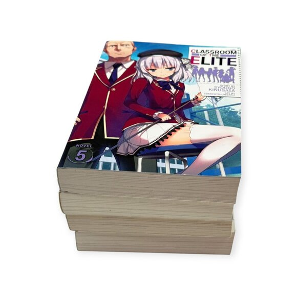 Classroom of the Elite Manga Light Novels Lot 4 1, 5, 6 & 7.5 PB Syougo Kinugasa - Picture 9 of 11